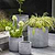 Brockwell Planter 27cm Grey