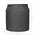 Draycott Planter, 36cm in Pebble - Fibre Clay
