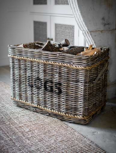 Log Storage Baskets Garden Trading