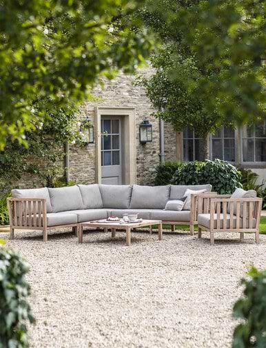 Outdoor sales sofa corner