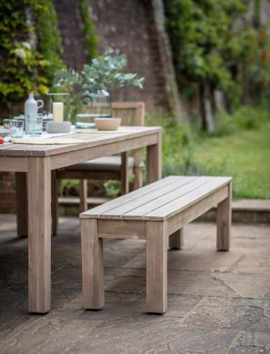 Outdoor stone tables and benches suppliers discount