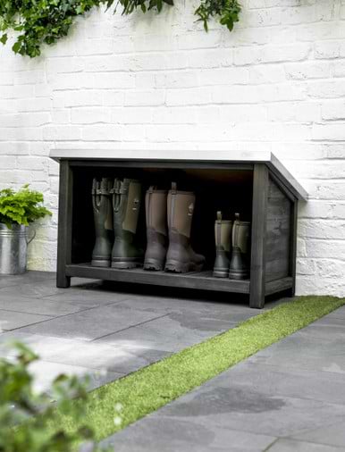 Welly boots sales storage