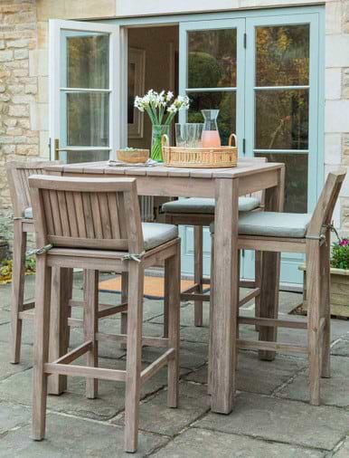 Paso outdoor shop bar table