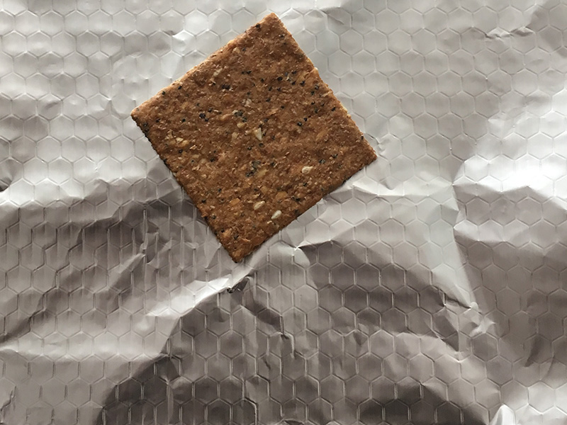 Three seeded cracker for smore base