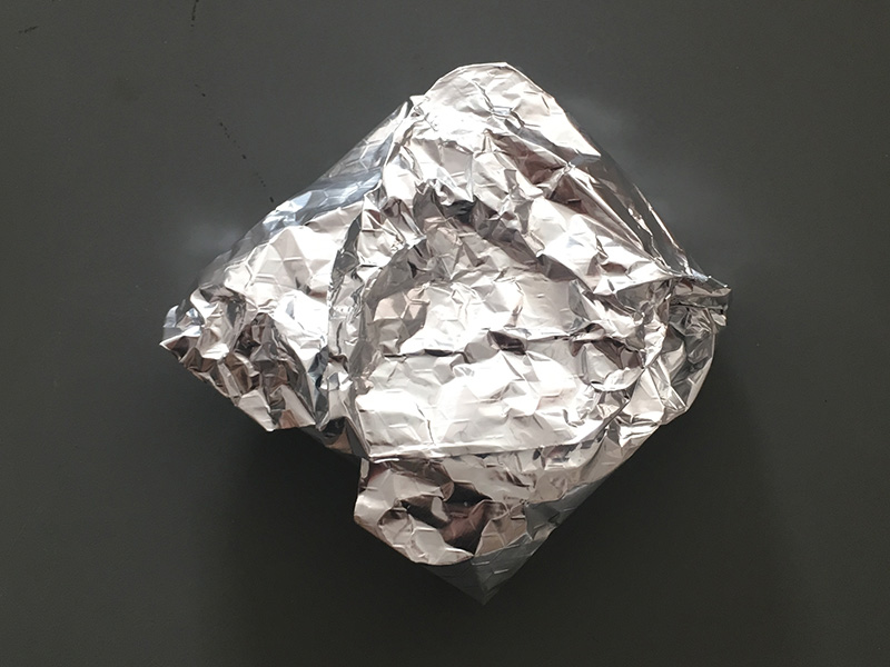 Smore wrapped in foil