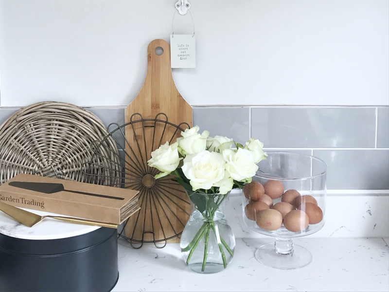 Kitchen Counter with Accessories