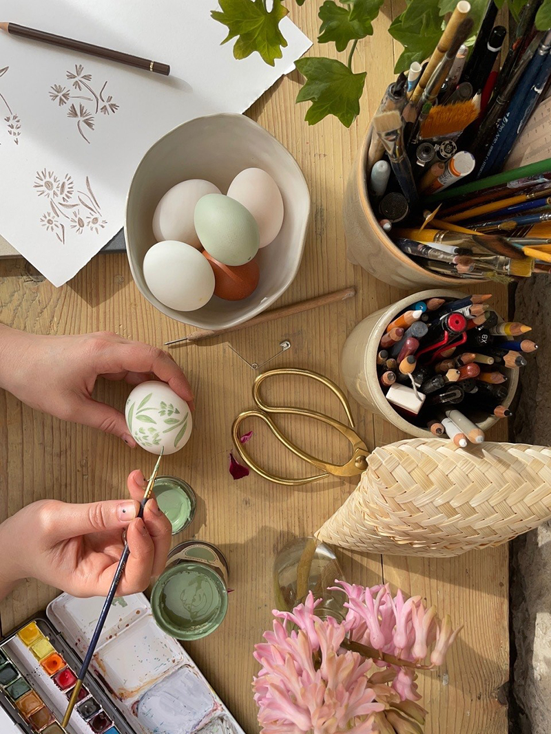 Egg Painting for Easter 