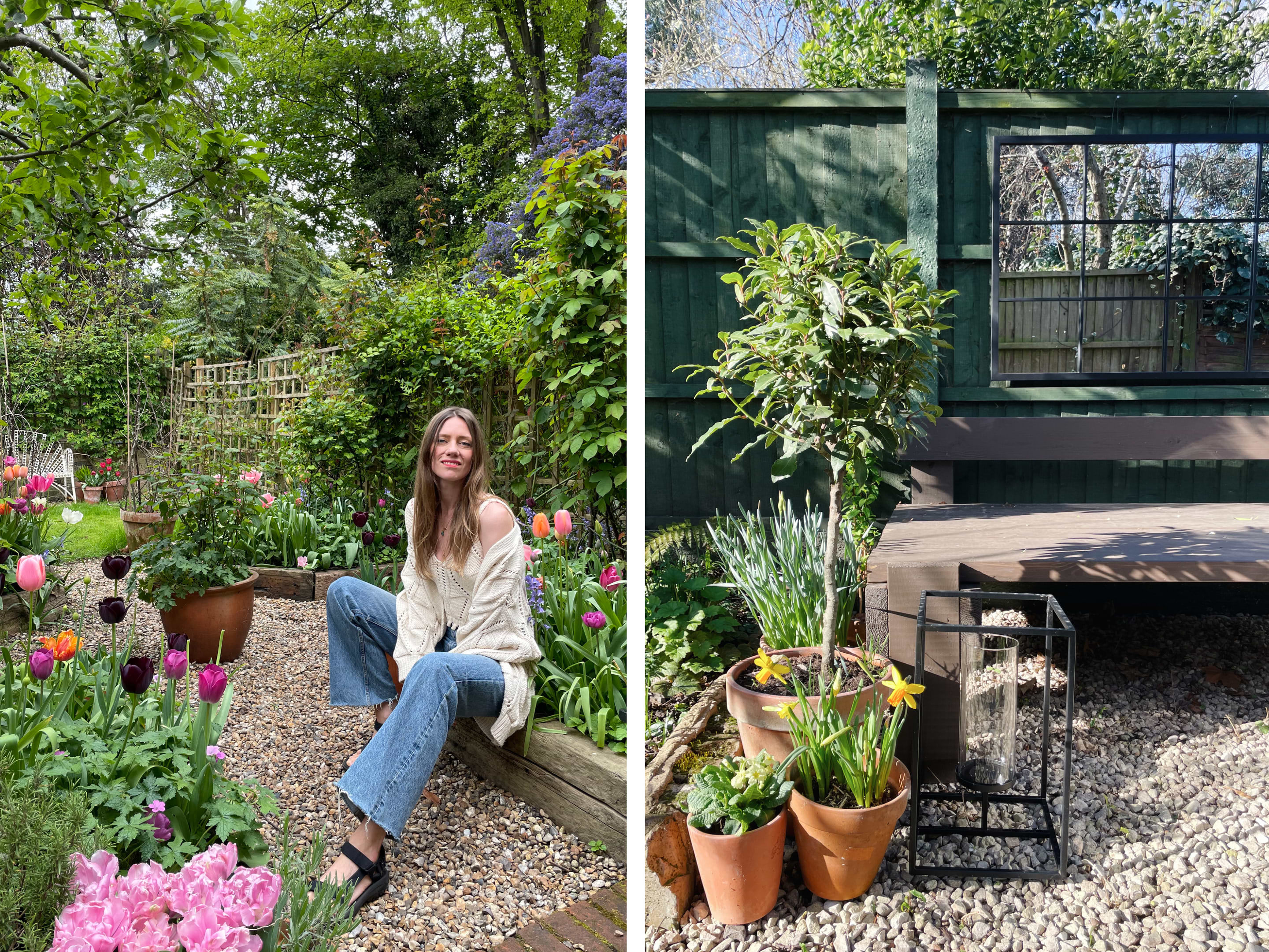 The Hackney Gardener in her garden