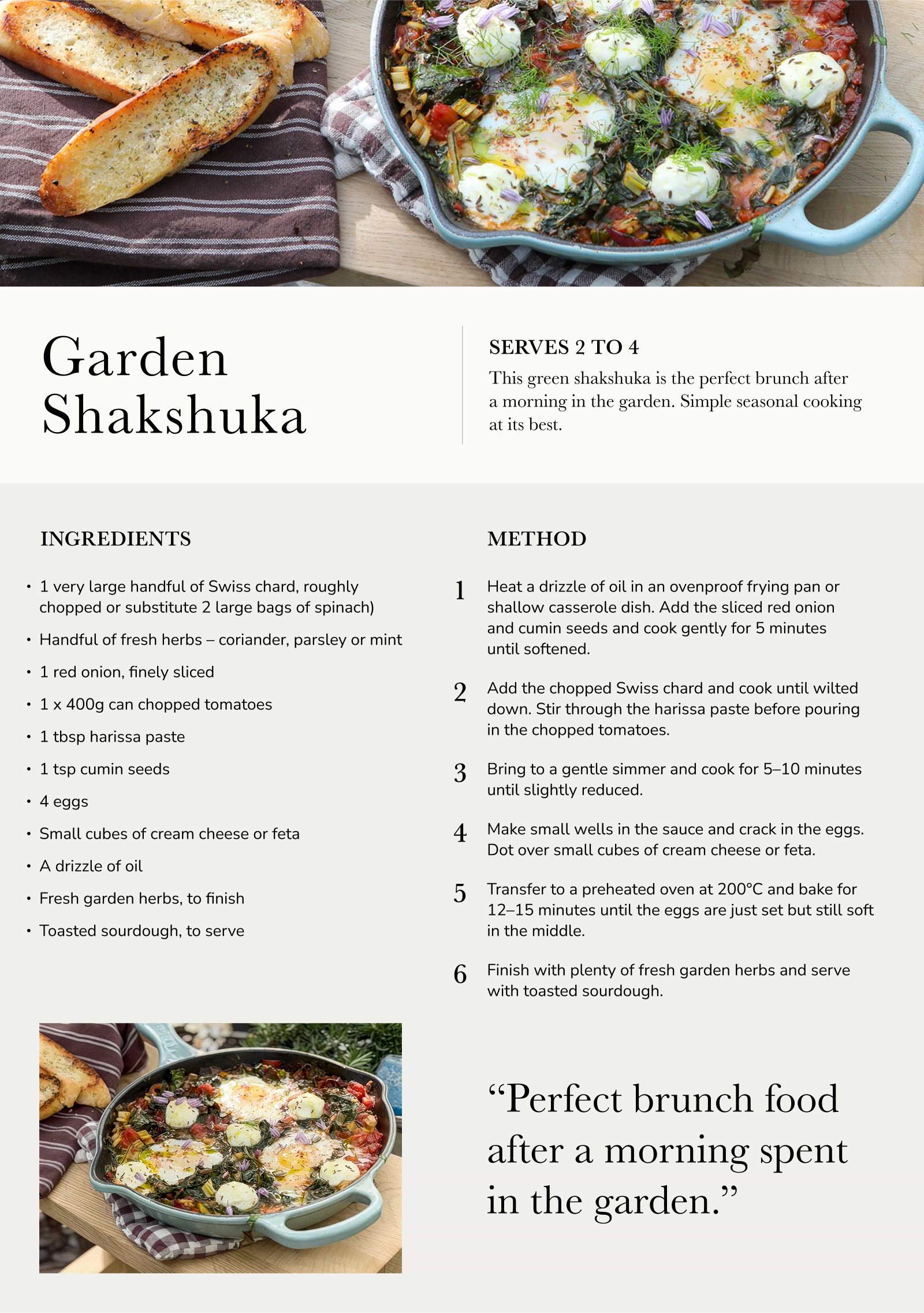 James Strawbridge x Garden Trading Garden Shakshuka James Strawbridge x Garden Trading Garden Shakshuka