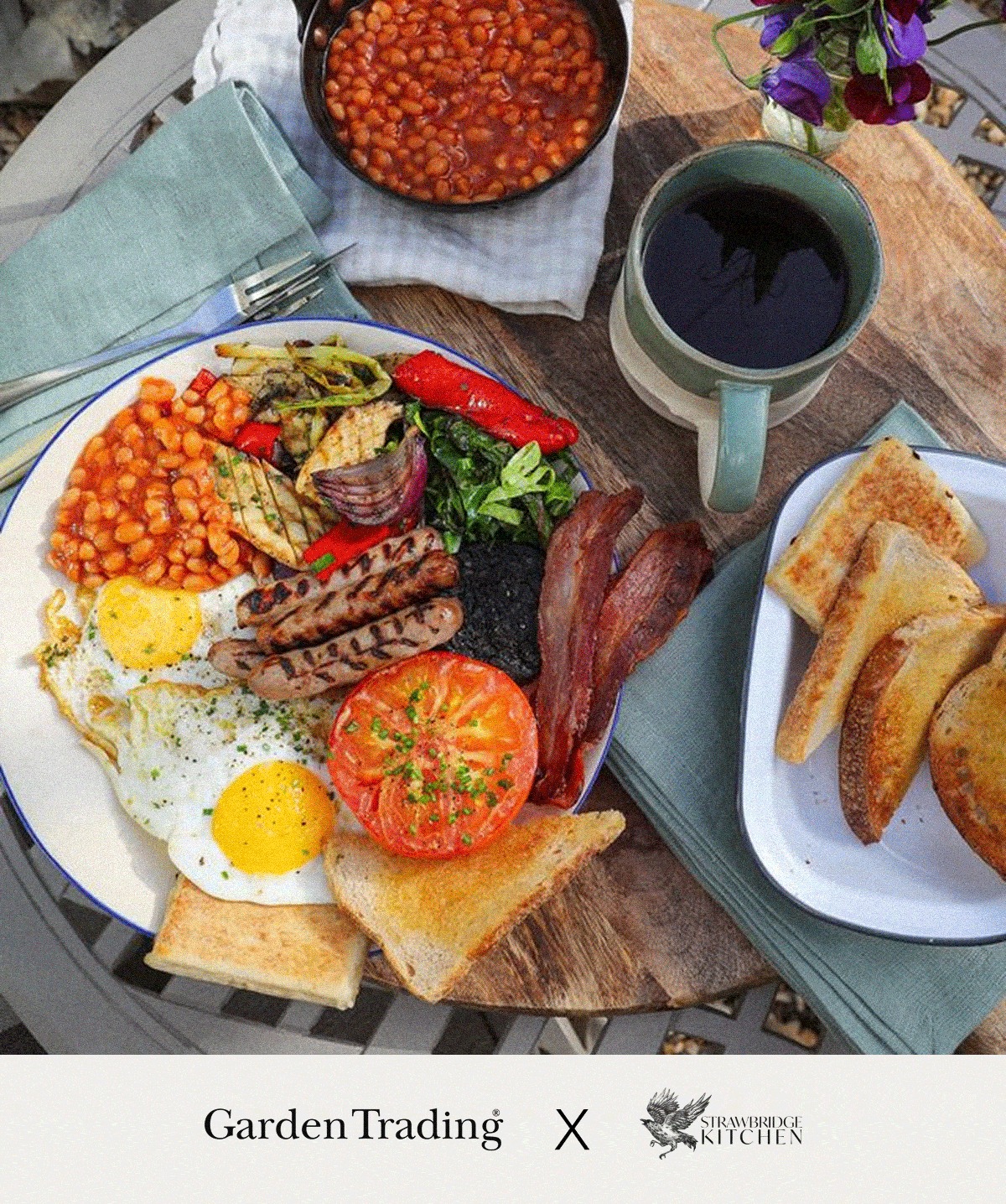 James Strawbridge x Garden Trading Garden Father's Day Brunch