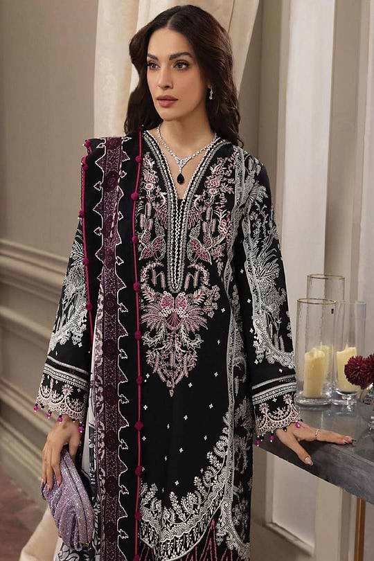 Hadiya 11 - Anaya Luxury Festive Lawn 2023 - Image 2