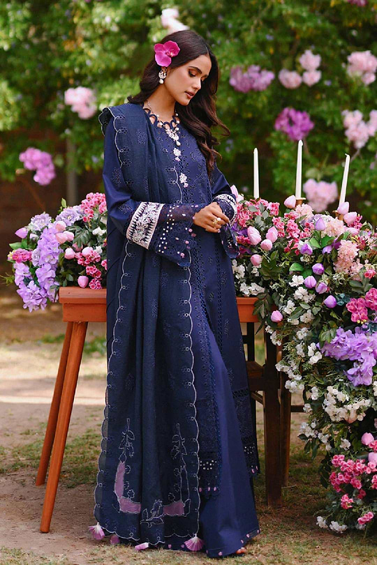 LEAH 07- Qalamkar Chikankari Eid Edit '23 - Image 2