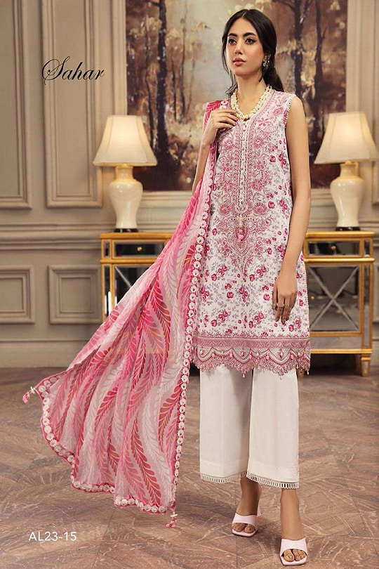Sahar 15 - Anaya Luxury Festive Lawn 2023