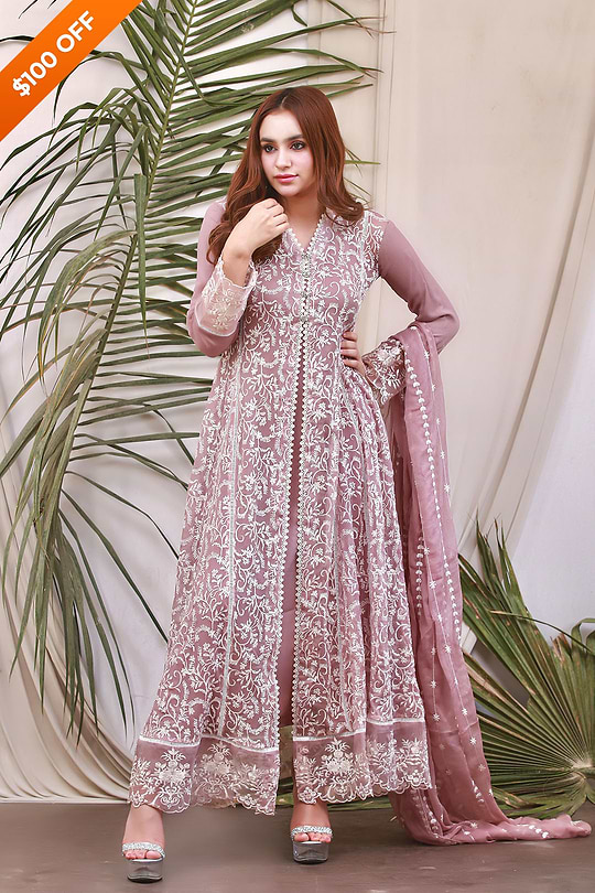 DH113 Lilac – Dhaagay Luxury Pret
