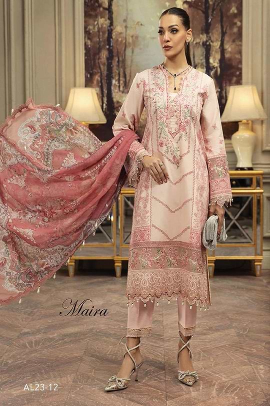 Maira 12 - Anaya Luxury Festive Lawn 2023