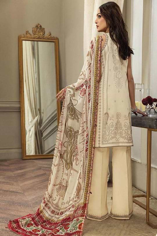 Manal 20 - Anaya Luxury Festive Lawn 2023 - Image 2