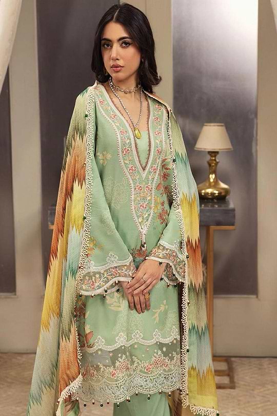 Minahil 17 - Anaya Luxury Festive Lawn 2023