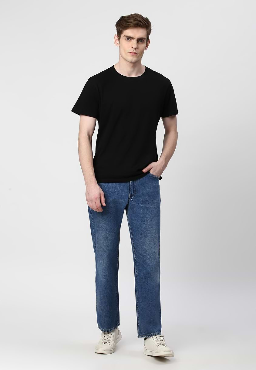 Re.Street Rebel | Mid Indigo Mid Rise Straight Jeans