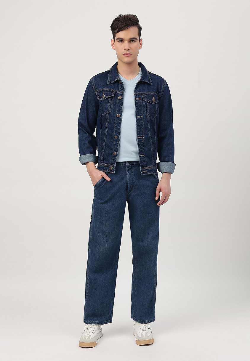 Re.Street Rebel | Dark Indigo High Rise Straight Jeans