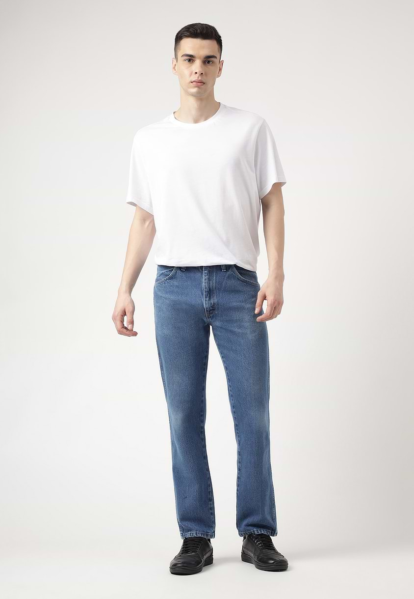 Re.Street Rebel | Mid Indigo Mid Rise Straight Jeans