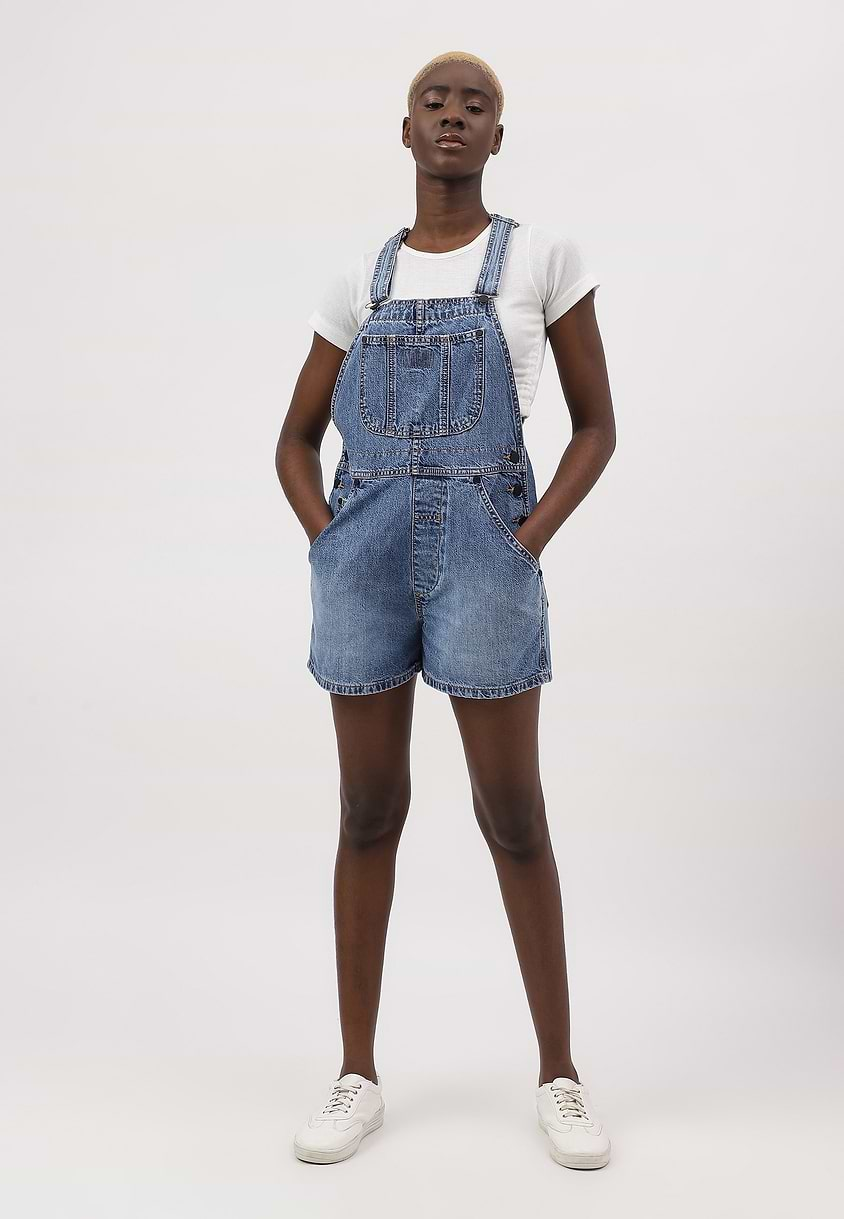 Re.Street Rebel | Dark Indigo Shorts Dungaree