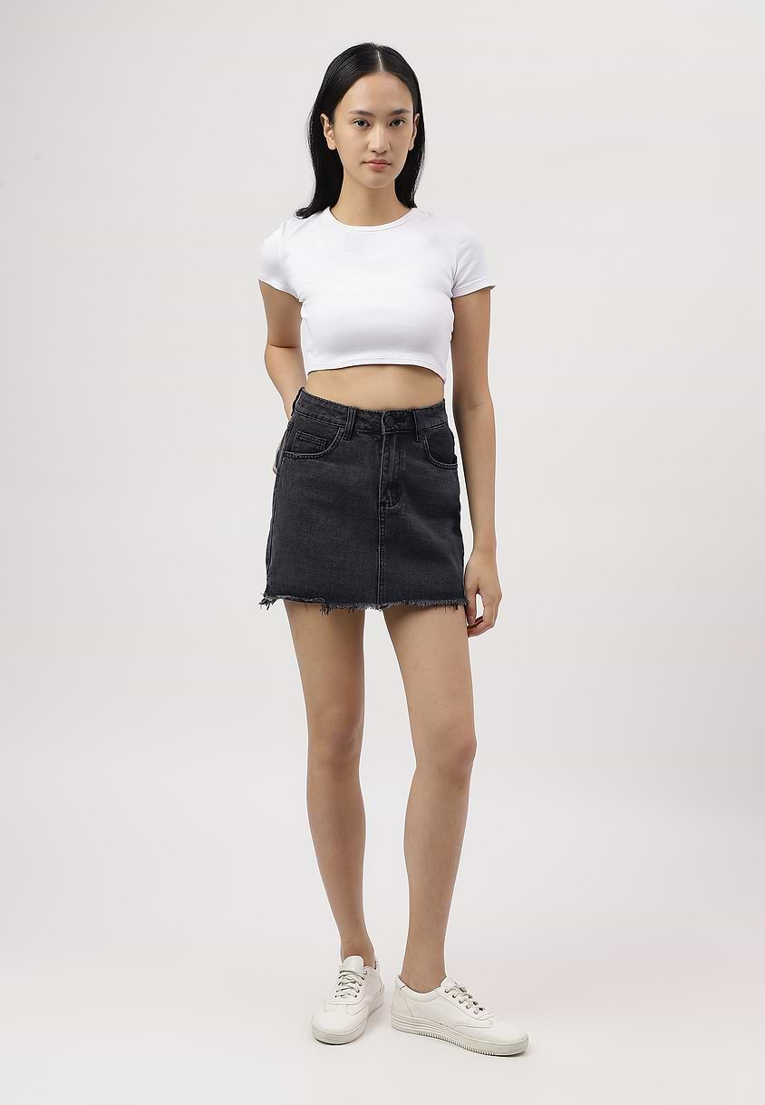 Re.Street Rebel | Black Mini Pencil Skirt