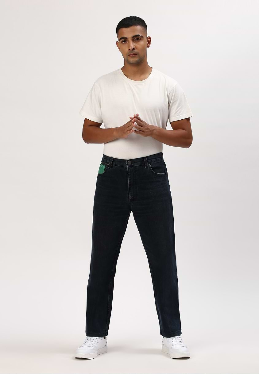 UnExcess Pledge | Black High Rise Baggy Jeans