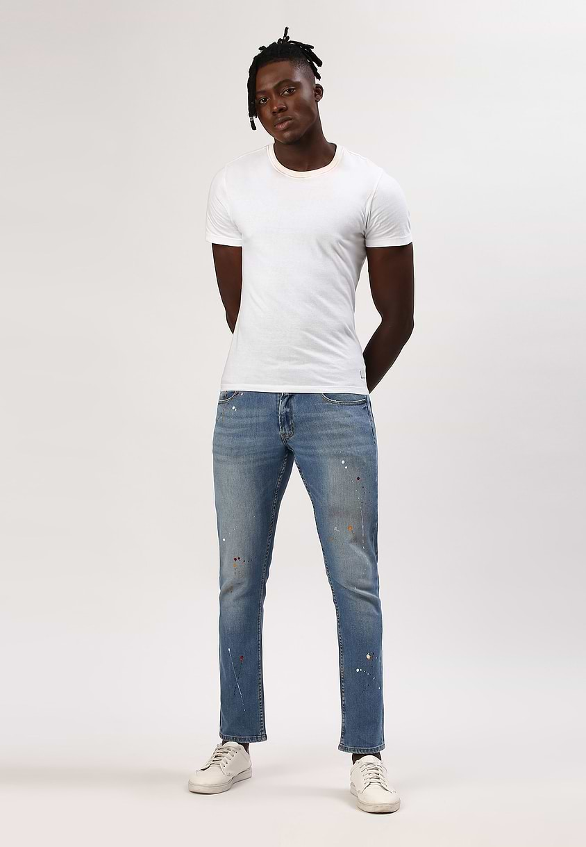 UnExcess Pledge | Mid Indigo Mid Rise Skinny Jeans