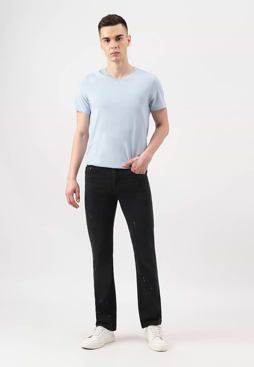 UnExcess Pledge | Black Mid Rise Slim Jeans