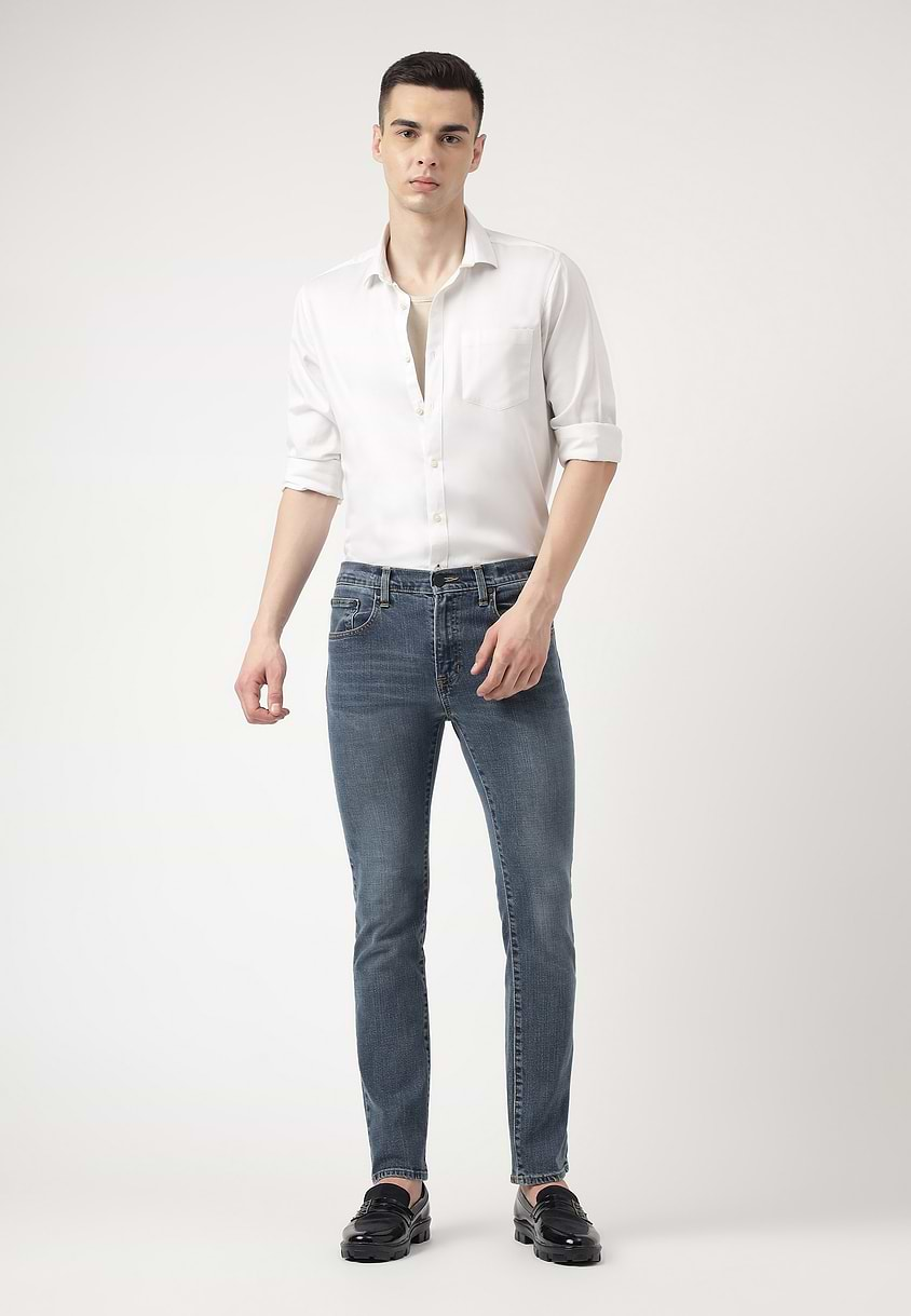 UnWaste Pledge | Dark Indigo Mid Rise Skinny Jeans