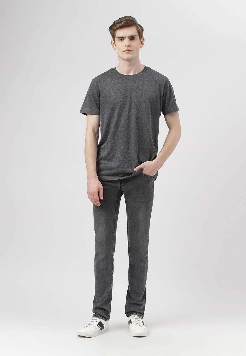 UnWaste Pledge | Grey Low Rise Skinny Jeans