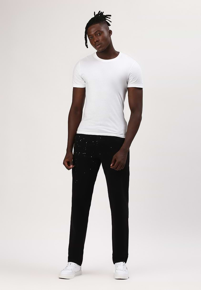 UnExcess Pledge | Black Mid Rise Slim Jeans