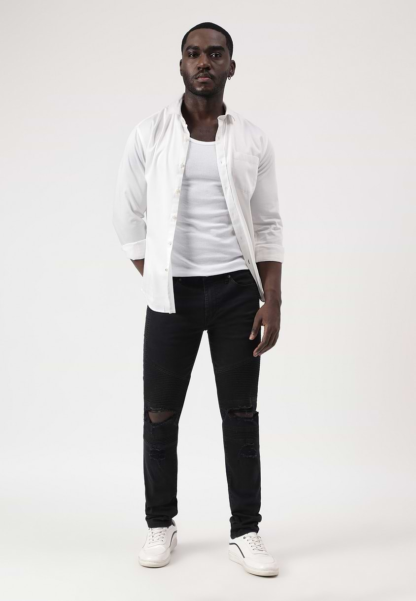 UnExcess Pledge | Black Mid Rise Skinny Jeans