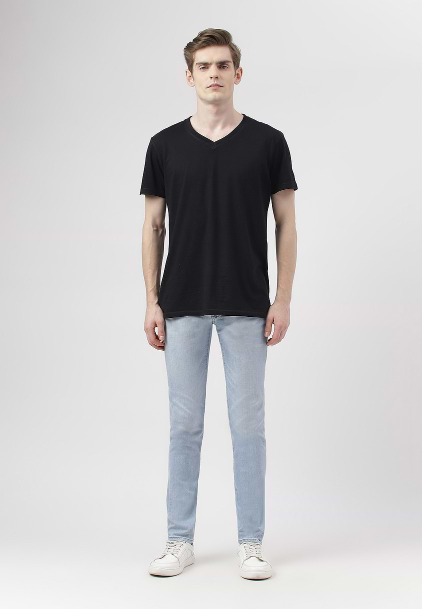 UnExcess Pledge | Light Indigo Low Rise Skinny Jeans