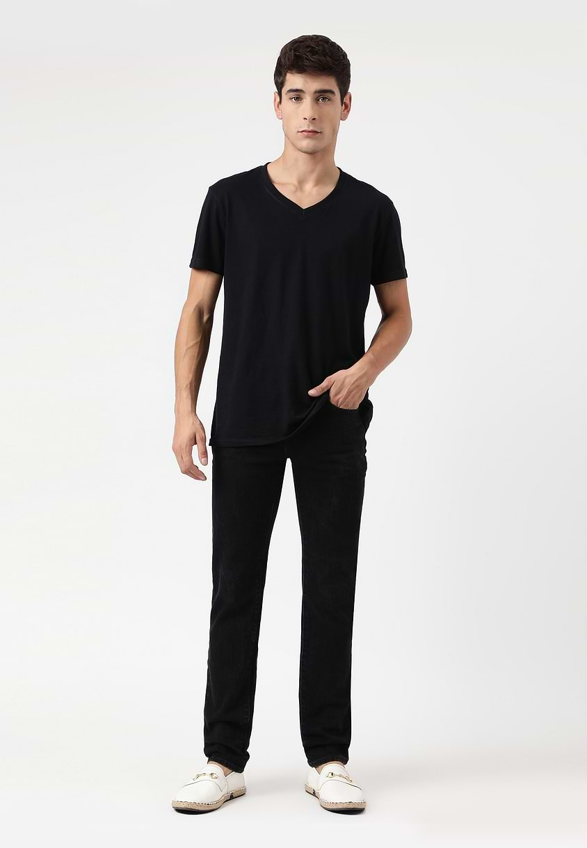 UnExcess Pledge | Black Mid Rise Skinny Jeans