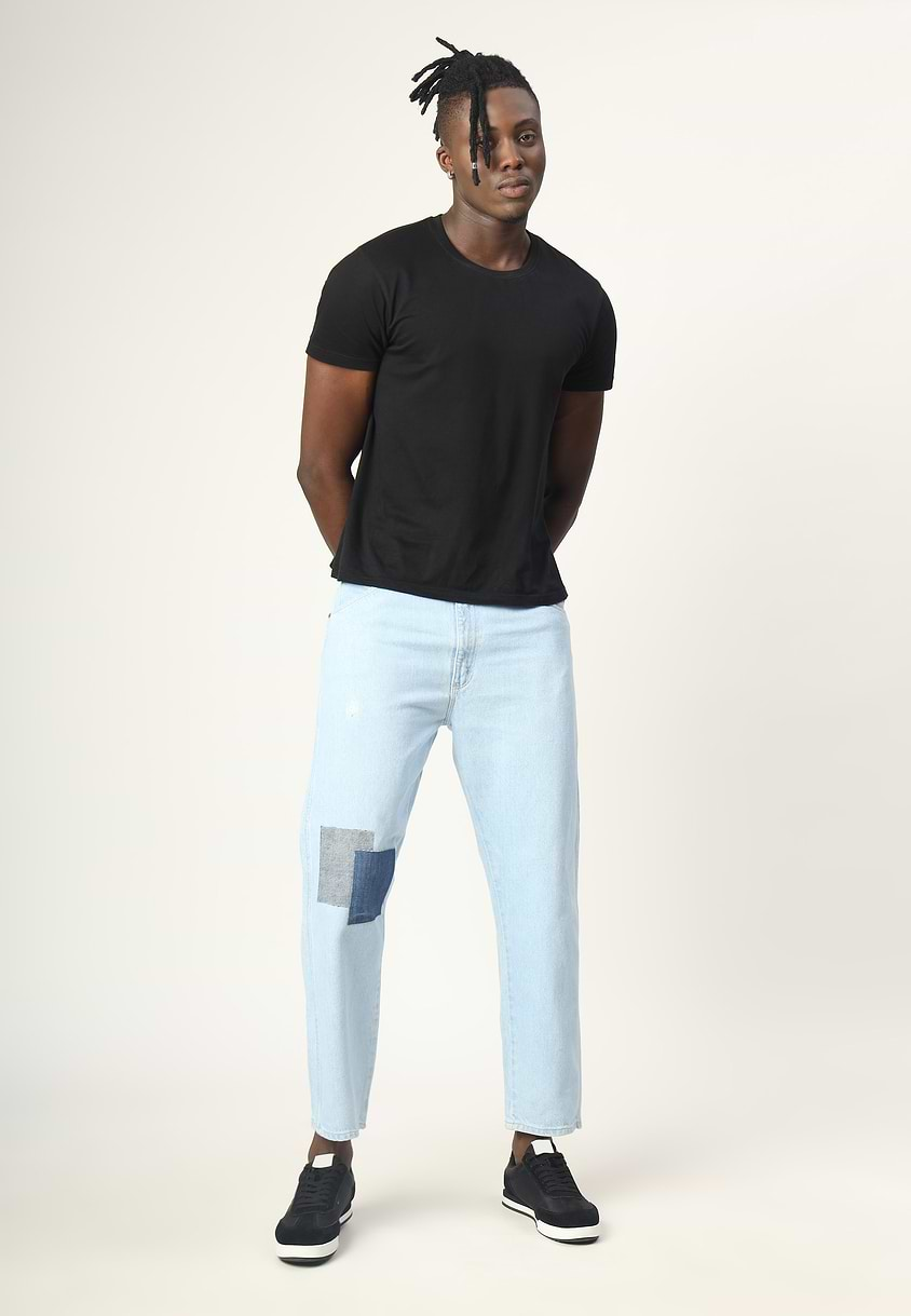 UnExcess Pledge | Light Indigo High Rise Slim Jeans