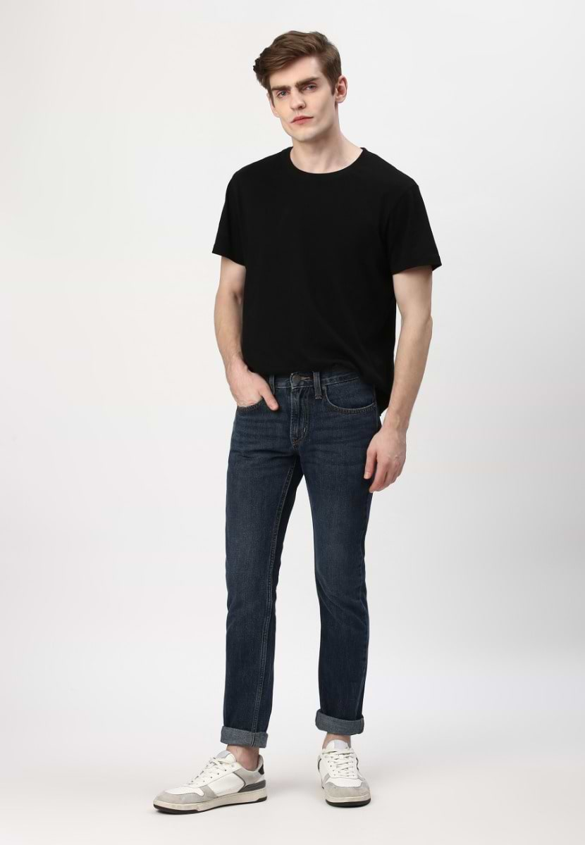 UnWaste Pledge | Dark Indigo Low Rise Skinny Jeans