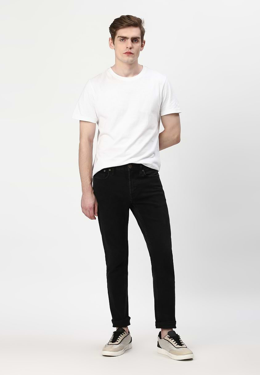 UnExcess Pledge | Black Mid Rise Skinny Jeans