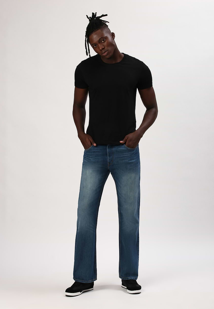 UnWaste Pledge | Dark Indigo High Rise Bootcut Jeans