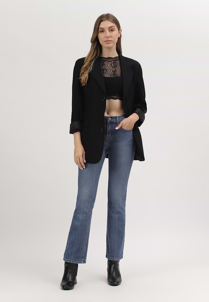 UnWaste Pledge | Dark Indigo Mid Rise Regular Boyfriend Jeans