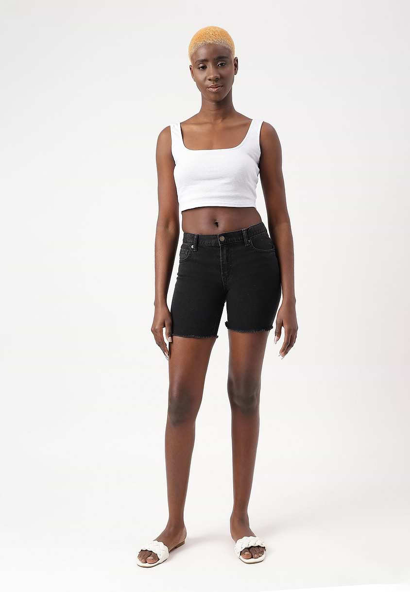 UnExcess Pledge | Black Low Rise Cycling Shorts