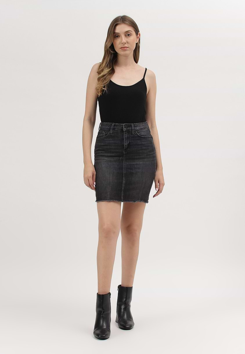 Re.Street Rebel | Black Mini Pencil Skirt