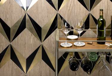 astaire summerdale porcelain marble and brass tile