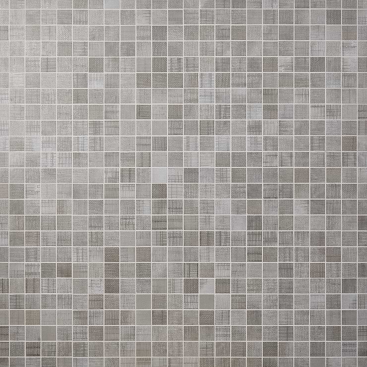 Ristretto Dark Gray 2x2 Matte Porcelain Mosaic Tile