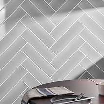Colorplay Gray 4.5x18 Glazed Crackled Ceramic Tile