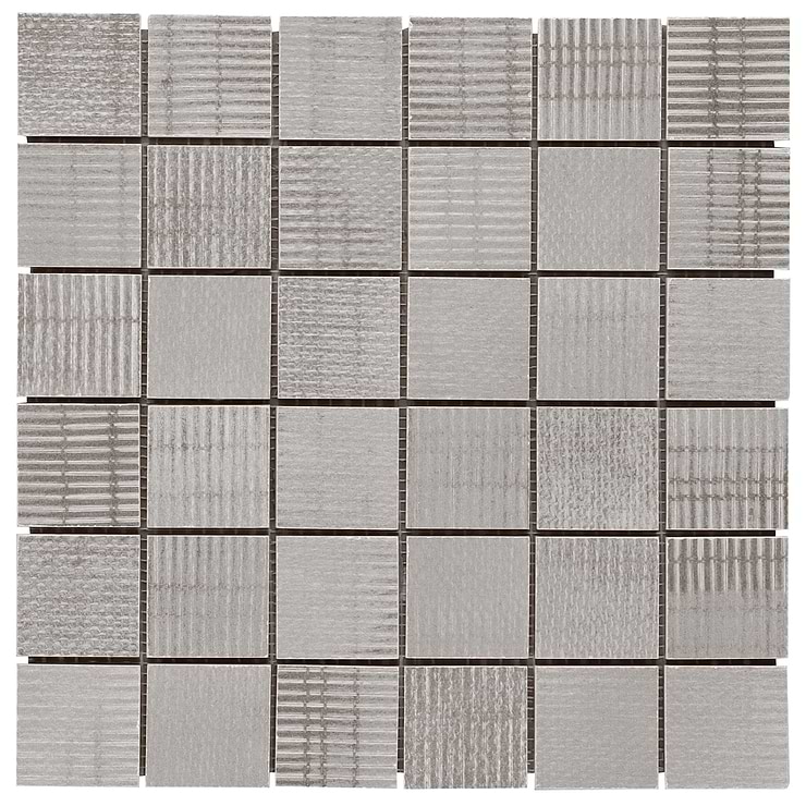 Ristretto Dark Gray 2x2 Matte Porcelain Mosaic Tile