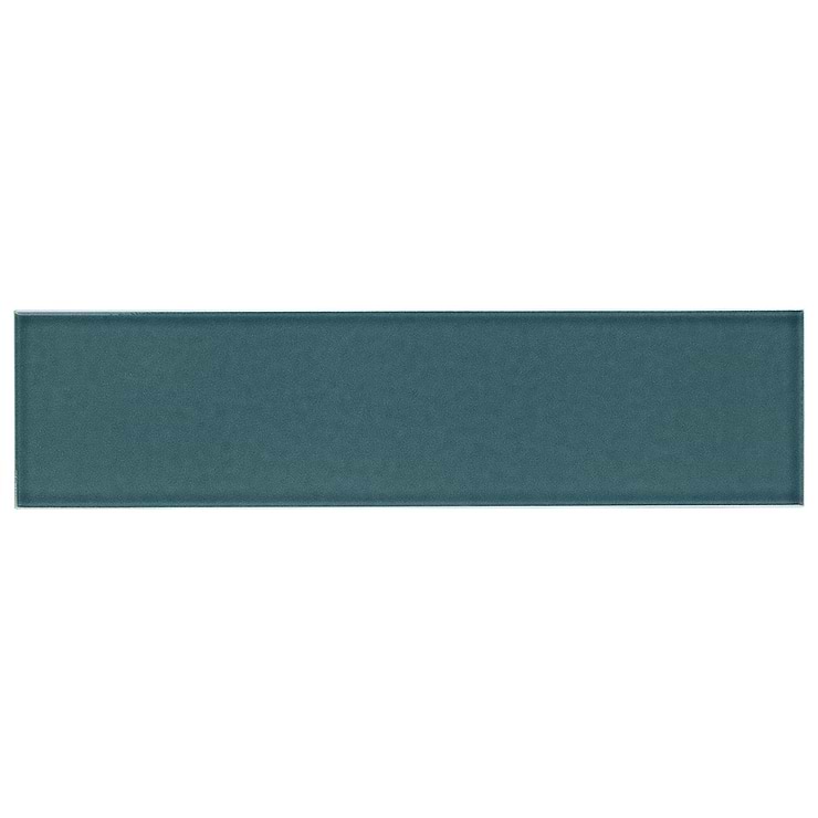 Colorplay Emerald Green 4.5x18 Glazed Crackled Ceramic Tile