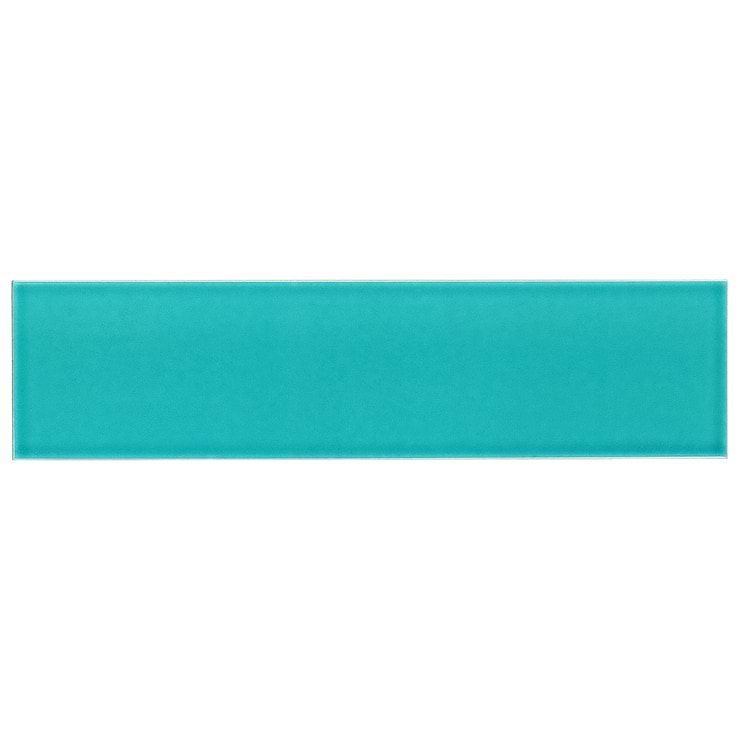Colorplay Teal Green 4.5x18 Glazed Crackled Ceramic Tile