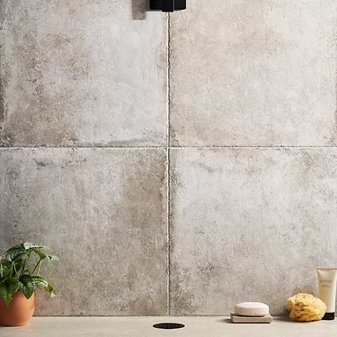 Seville Efeso Gray 24X24 Natural Porcelain Tile