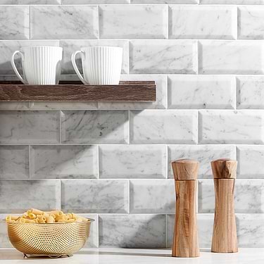 Marble Tile for Backsplash,Shower Wall,Kitchen Wall,Bathroom Wall,Outdoor Wall